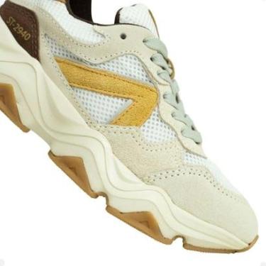 Imagem de Tênis Moda Feminino Casual Schutz Bege-Feminino