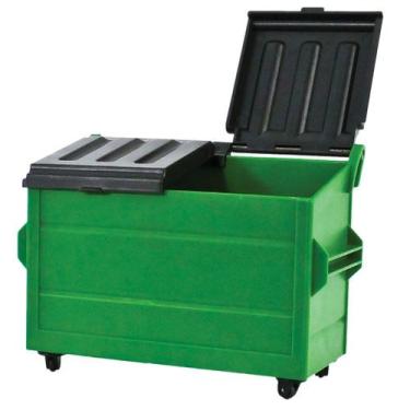 Imagem de Toy Dumpster Figures Toy Company Green Plastic