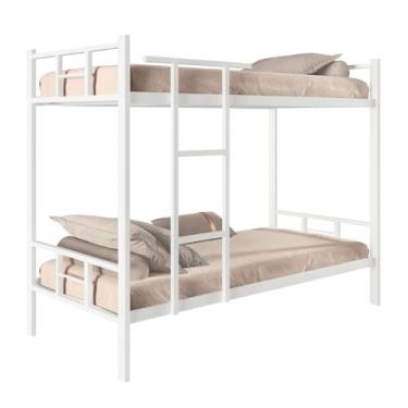 Imagem de Beliche Aço Industrial Estilo Militar (BRANCO)