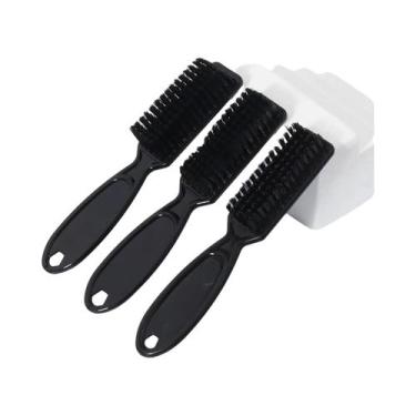 Imagem de Escova Para Barba Masculina, Escova De Limpeza Para Máquina De Cortar 