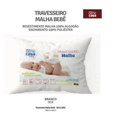 Imagem de Travesseiro malha bebê - Bene Casa Baby