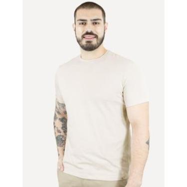 Imagem de Camiseta Calvin Klein Masculina Barra Tag Off-White-Masculino