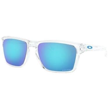 Imagem de Óculos de Sol Oakley Sylas Polished Clear W/ Prizm Violet-Masculino