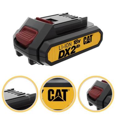 Imagem de Bateria 18v 2ah Íon Lítio 2 Amperes Cat Profissional Parafusadeira Fur