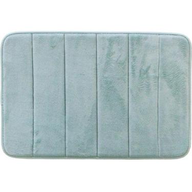 Imagem de Tapete Supersoft Antiderrapante Verde Piscina 60x40cm Camesa