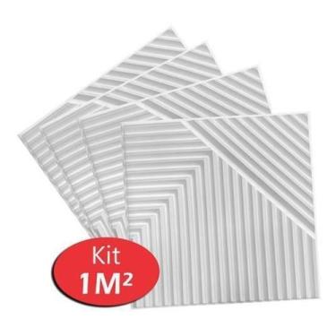 Imagem de Placas Decorativas 3D M Revestimentos Paredes Tetos Ripado - Ilove3d