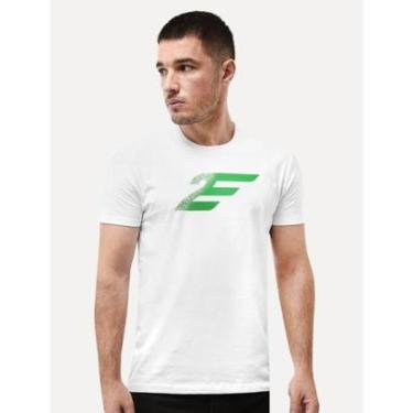 Imagem de Camiseta Ellus Masculina Cotton Fine 2nd Easa Classic Branca-Masculino
