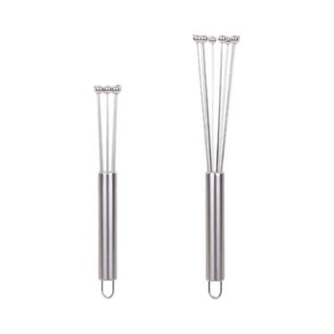 Imagem de Batedor De Ovos Manual Em Aço Inoxidável, Conjunto De Batedores De Ovo