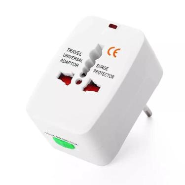 Imagem de Adaptador Tomada Universal Viagem Internacional 150 Países