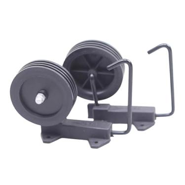 Imagem de KiBcsLic Rodas para Carrinho de Compras, Rodízios Simples Reforçados para Supermercados - Peças de Reposição Práticas - Polia de Substituição - Rolo de Encaixe, Style B