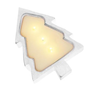 Imagem de Vela de tigela de massa | Árvore de Natal rústica, vela de tigela de , prato de sushi rústico de Natal esculpido à mão tigelas de paulownia para velas faça você mesmo, decoração de