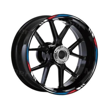 Imagem de Adesivo Refletivo Para Roda De Motocicleta, Faixa Para Cubo De Roda, D