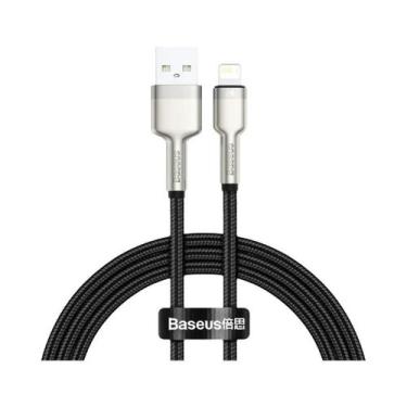 Imagem de Cabo USB Baseus De Carregamento Rápido 2.4A Para iPhone 14 11 12 pro M