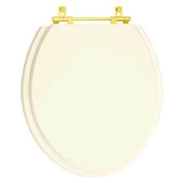 Imagem de Assento Sanitário Poliéster Diamantina Palha Para Vaso Icasa