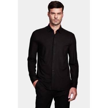 Imagem de Camisa Aramis Manga Longa Malha Liquid Repeller Preto-Masculino
