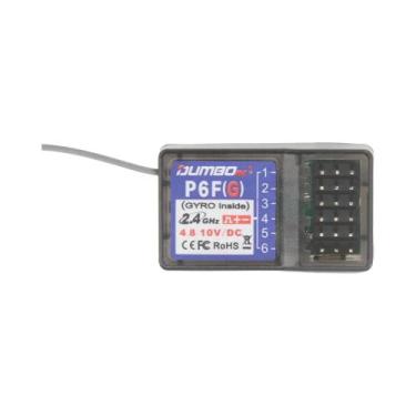 Imagem de Receptor Mini 4CH 6CH 10CH 2.4G 48-10V Para Transmissor X6 DDF-350 Car