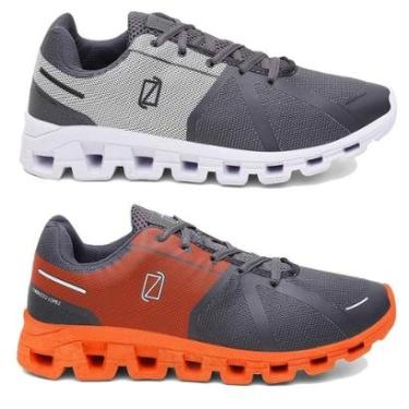 Imagem de Kit 2 Tênis Para Corrida Caminhada e Academia Masculino Esportivo-Masculino