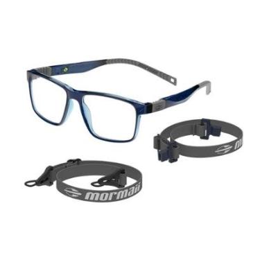 Imagem de Armação de Óculos Infantil Mormaii Trick M6122kc551 Azul Translúcido cat1-Masculino