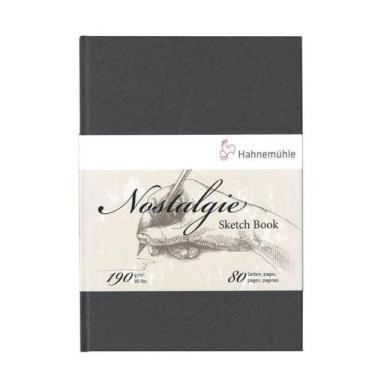 Imagem de Sketch Book Nostalgie 190g A6 Caderno Desenho Retrato 40 Fls 10628690 