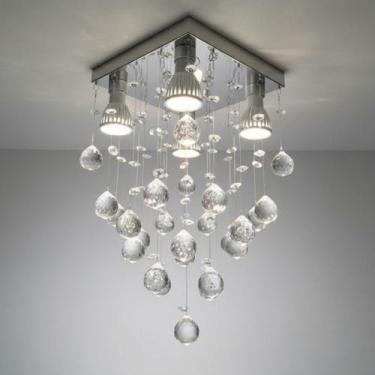 Imagem de Lustre Para Sala, Quarto, Cozinha, Corredor , Base 20x20 - - Lustres B