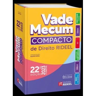 Imagem de Vade Mecum Compacto de Direito Rideel - 22 Edicao - 2 Semestre 2023