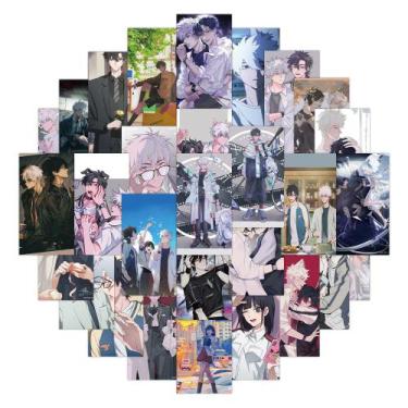 Imagem de Adesivos, 60 unidades/lote, vinil à prova d'água, anime para laptop e 