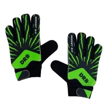 Imagem de Luva De Goleiro Infantil Rocket 3.0 DRB, 06, Preto, Verde
