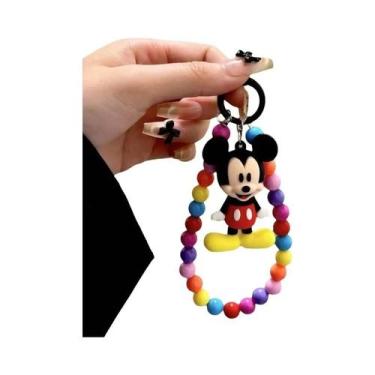 Imagem de Chaveiro De Celular Mickey E Minnie Desenho Animado Para Mulheres E Me