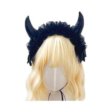 Imagem de Tiara De Morcego Para Crianças, Acessório De Cabelo Para Festas De Hal