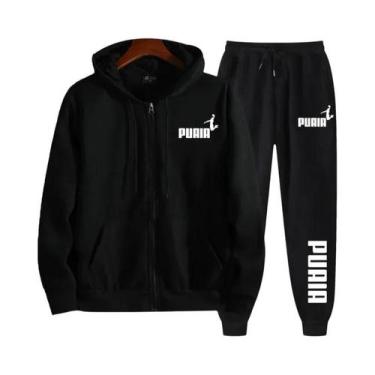 Imagem de Conjunto De Moletom Feminino Com Capuz, Calças E Blusas Estampadas, 2 