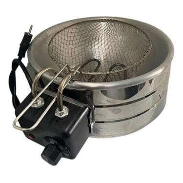 Imagem de Fritadeira Industrial Elétrica Tacho Profissional 5L Óleo Batatinha Fr