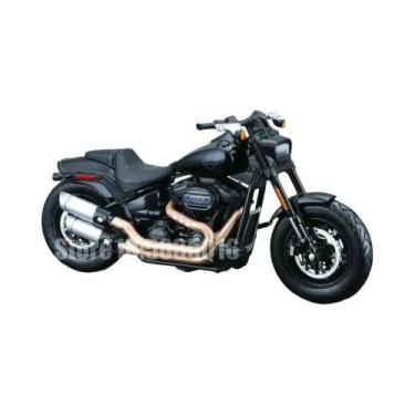 Imagem de Modelo De Carro De Brinquedo Harley-Davidson 2022 Road King Fat Bob 11
