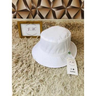 Imagem de Chapéu Bucket Hat Para adultos Liso Boné Masculino e Feminino Casual -