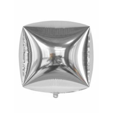 Imagem de Balão Metalizado Cubo 3D 55cm Festa Decoração Aniversario - Crgfestas,