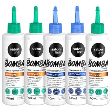 Imagem de Kit Bomba Salon Line Com 5 Tônicos