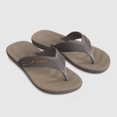 Imagem de Chinelo Rider de Deo Pulse - Masculino - Bege - 4142, Bege, 41/42, Mas