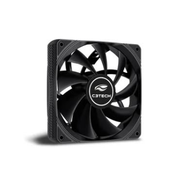 Imagem de Cooler Fan C3tech F9-200bk, 120mm, 4 Pinos Molex, Preto - Para Gabinete