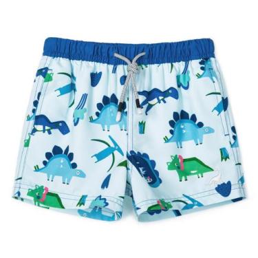 Imagem de Sunga SURF CUZ Infantil Secagem Rápida UPF50+ Dinossauro 8 Anos