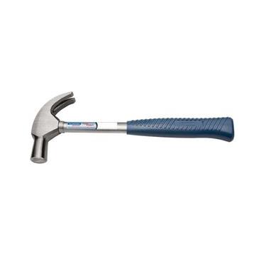 Imagem de Martelo de Unha Tramontina 27mm com Cabo de Tubular - Cinza/Azul