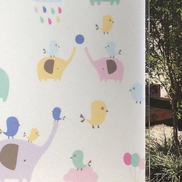 Imagem de Pelicula Adesiva Eletrostatica para Vidro Blindex Modelo Infantil 200x