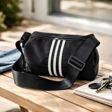Imagem de BOLSA FEMININA CASUAL E ESPORTIVA LEVE C/ GRANDE CAPACIDADE Cor:Bege -