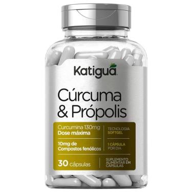 Imagem de Cúrcuma + Própolis - 30 Cápsulas - Katiguá-Masculino