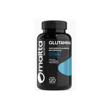 Imagem de Glutamina 500mg 120 cápsulas Maltta-Unissex