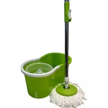 Imagem de Mop Giratório Inox Limpeza Balde Esfregão 360 Spin - Congratulations S