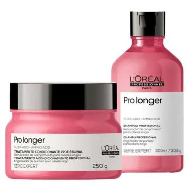 Imagem de Kit L'Oréal Professionnel Serie Expert Pro Longer (Shampoo 300ml + Más