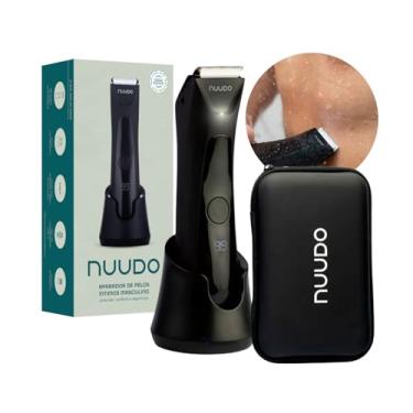 Imagem de Aparador elétrico de pelos masculino íntimo da Nuudo à prova d'água com estojo e lâmina...