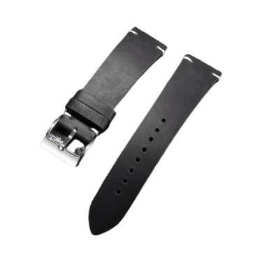 Imagem de Pulseiras De Relógio De Couro Vintage Feitas À Mão Com Acabamento Em Ó