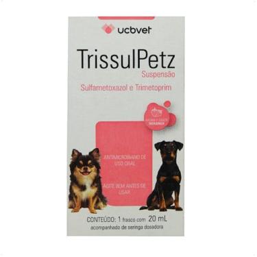 Imagem de Trissulpetz suspensão com 20ml para cães ucbvet