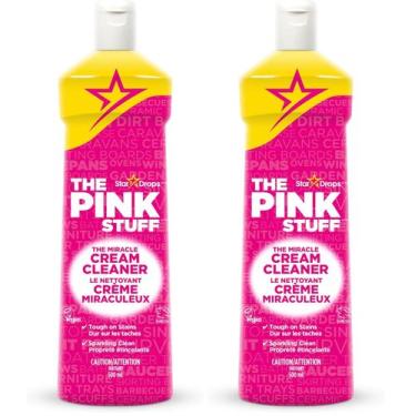Imagem de The Pink Stuff Miracle Cream Limpador Cremoso 500 ml  Pacote com 2