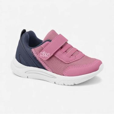 Imagem de Tênis Klin New Sport Feminino Infantil Pink, Pink, Chumbo, 27
